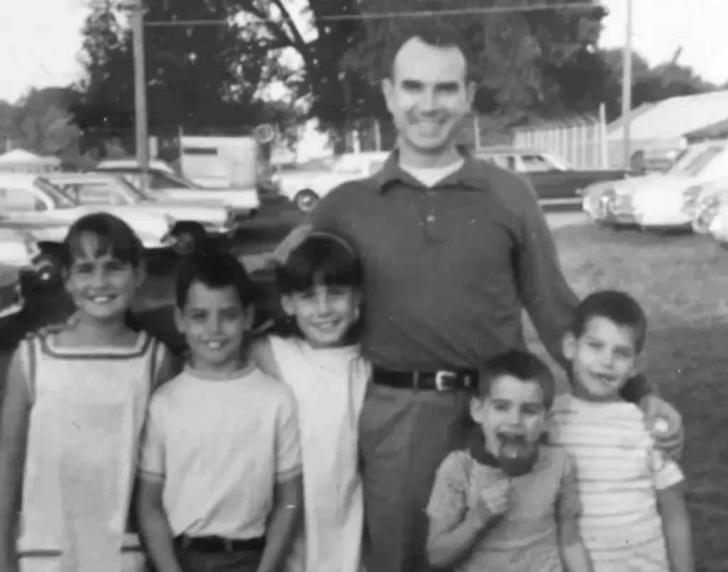 Frances Liddy and Husband G. Gordan Liddy and Children