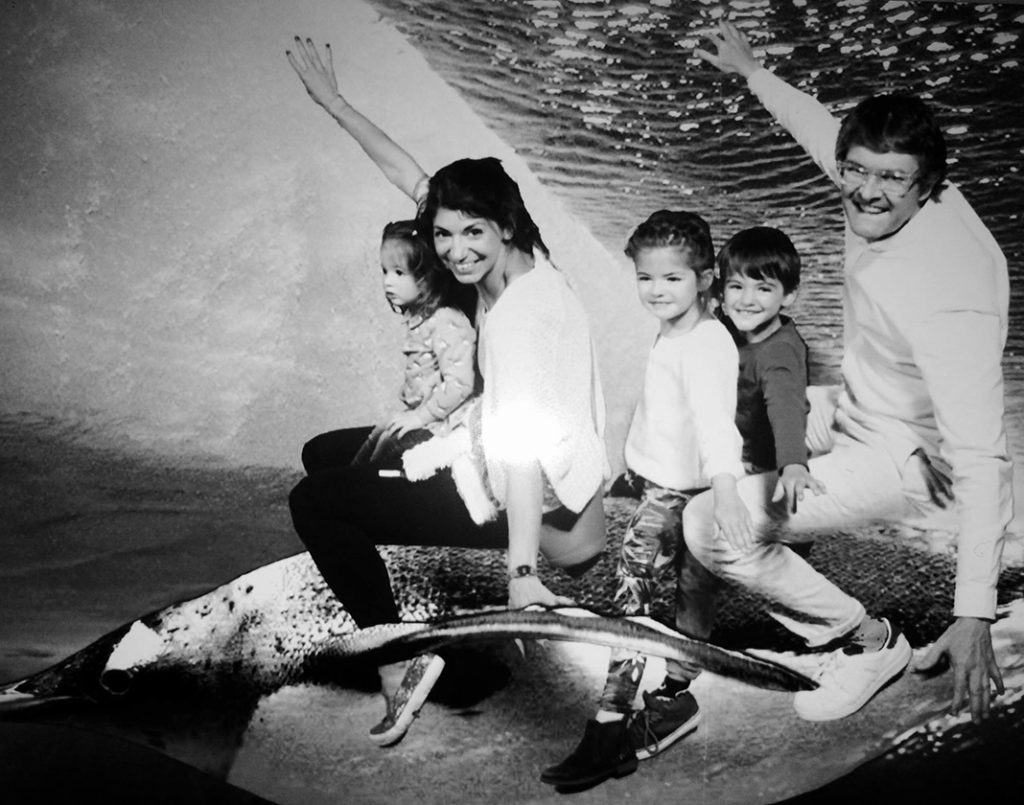 Gina With Oliver And Childrens
